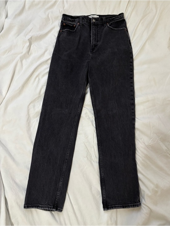 Abercrombie & Fitch Denim - abercrombie 90’s straight ultra high rise jeans